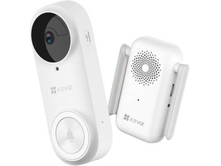 Ezviz - Sonnette Connectée Db2 Pro B 2k+ - Carillon Inclus / 4mp