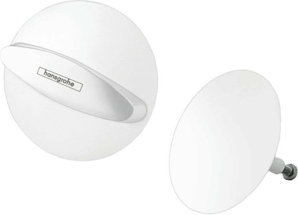 Hansgrohe Fertigmontageset Flexaplus Ab-/Überlaufgarnitur, mattweiß (58185700)
