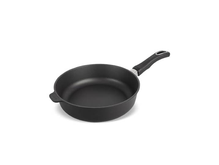 Original Gundel GUSS-BRATPFANNE hoch, Ø 26 cm, Höhe 7,5 cm, BIOTAN-Oberfläche, PFOA-frei, Akku-Therm Boden - fester Stiel