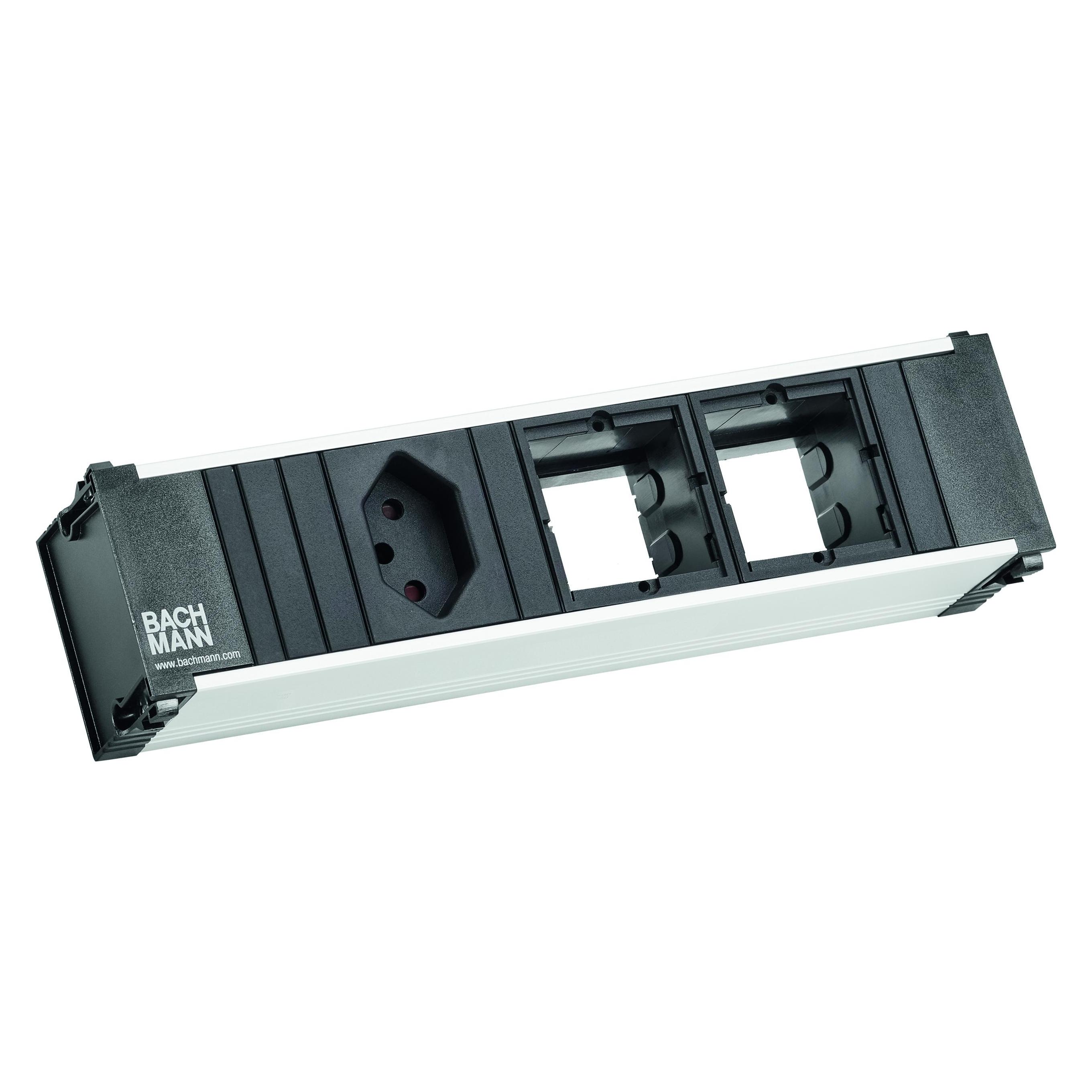 Bachmann Steckdoseneinheit CONI, 1xT13, 2xCustom (1x, Typ 13) (912.016)