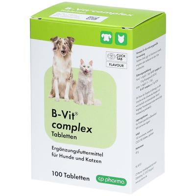 CP B-Vit complex Erg.Futterm.Tabl.f.Hunde/Katzen 100 St Tabletten