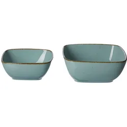 SERVIERSCHALEN-SET Casa Blau 2-tlg.