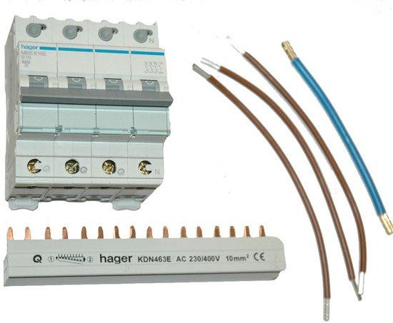 Hager VISION Stroomonderbreker VKS05SK E32BK