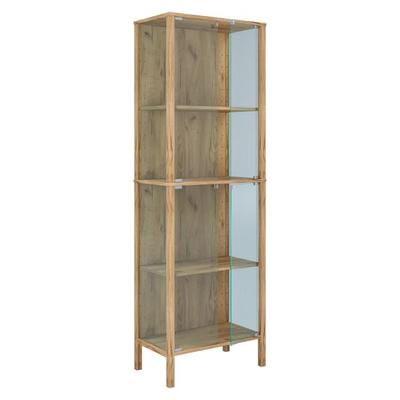 Glasvitrine Jensol hoch Schrank stehend