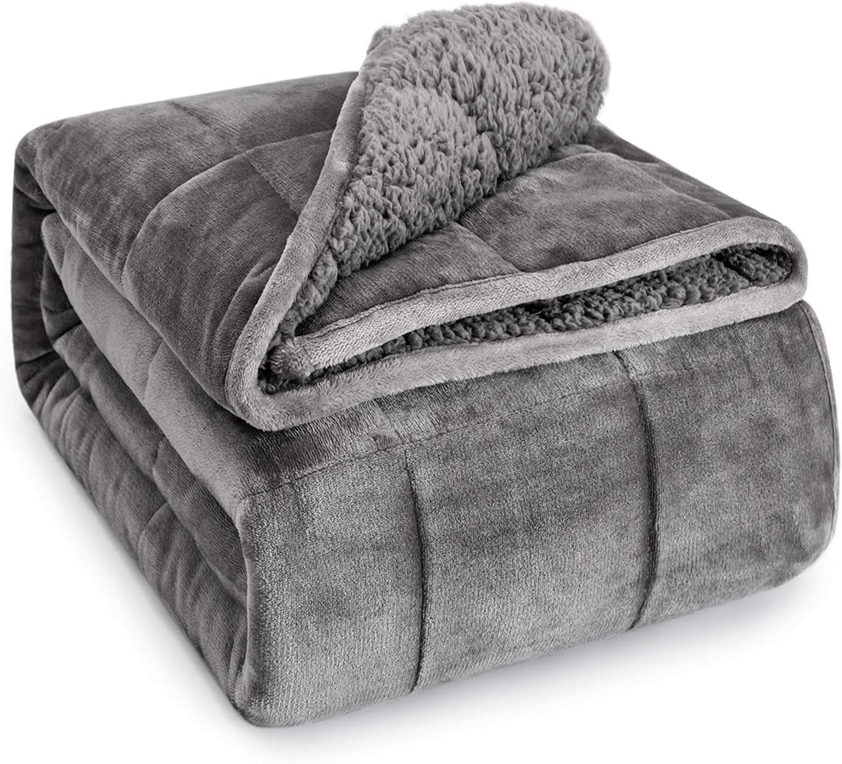 Gewichten Dekbed 7kg - Dubbelzijdig Sherpa - Extra warm en gezellig