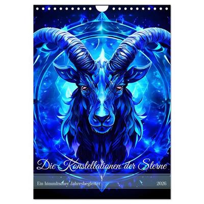 Die Konstellationen der Sterne (Wandkalender 2026 DIN A4 hoch), CALVENDO Monatskalender