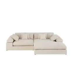 smart Ecksofa  Lianea ¦ creme ¦ Maße (cm): B: 291 H: 86 T: 208.0