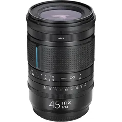 Irix 45mm f/1.4 Dragonfly Fuji GFX (Fujifilm GFX, Vollformat), Objektiv, Schwarz