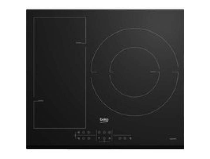 Table à Induction - BEKO - HII63201FMTB - 3 foyers - Zone flexible - 7200 watts