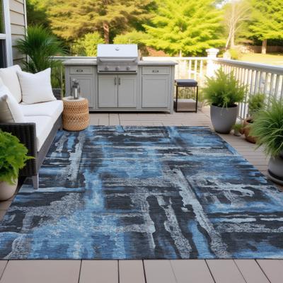 Addison Rugs Machine Washable Indoor/Outdoor Watercolor Flair Chantille Rug