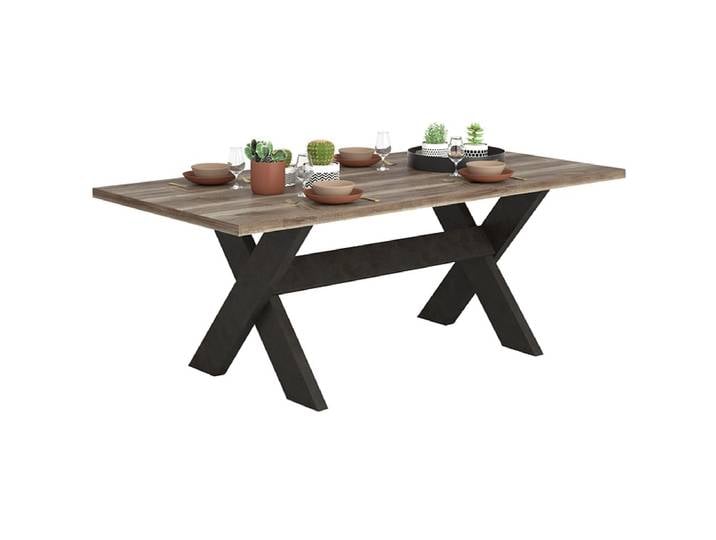 CIANN Tisch MALT 200x100x76cm braun