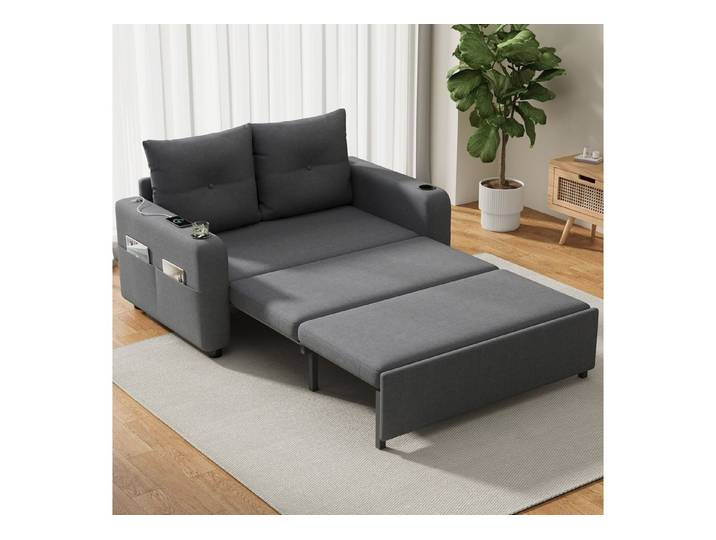 STILVORA Schlafsofa mit Schlaffunktion 3-in-1 Multifunktionssofas für Wohn&Schlafzimmer
