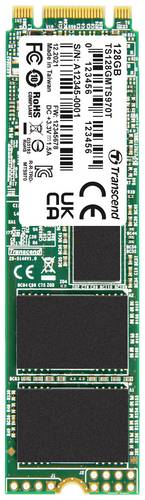 Transcend MTS970T 128GB Interne M.2 SATA SSD 2280 SATA III Industrial TS128GMTS970T