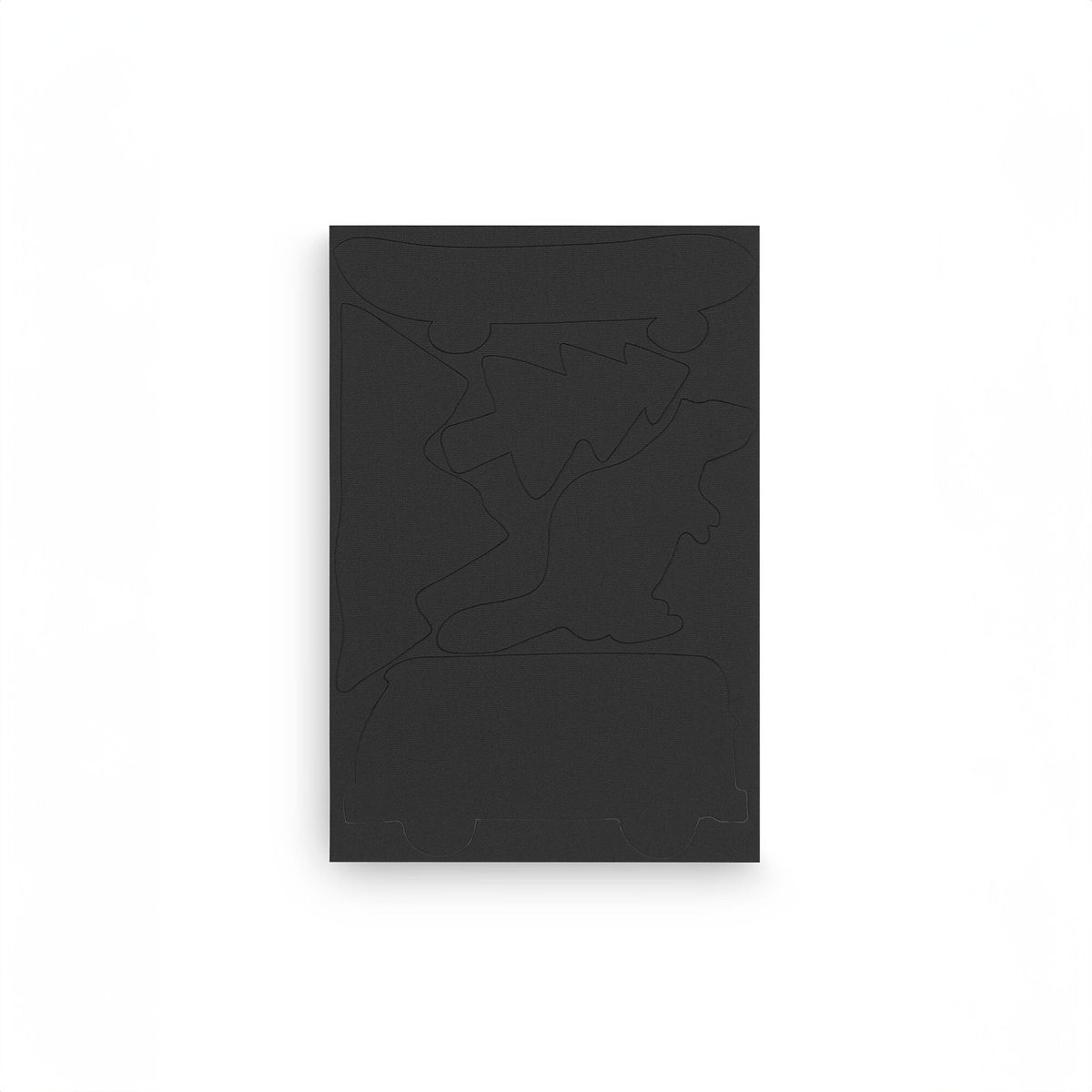 Picture Heavy Tech Patch black-dark stone (A) TU ACC153AA Black-Dark stoneTU