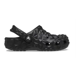 Crocs CLASSIC Geometric CLOG - bequeme Allround-Schuhe Kids - 37-38 black (001)