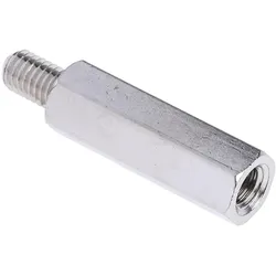 RS PRO, Zubehör Befestigungstechnik, Brass Hex. Threaded Spacer M5x25mm