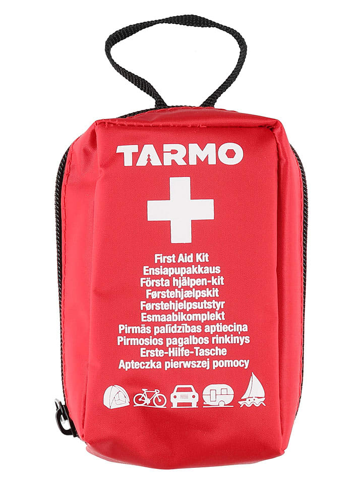 Tarmo Erste-Hilfe-Tasche in Rot - (B)10 x (H)15 x (T)6 cm - onesize