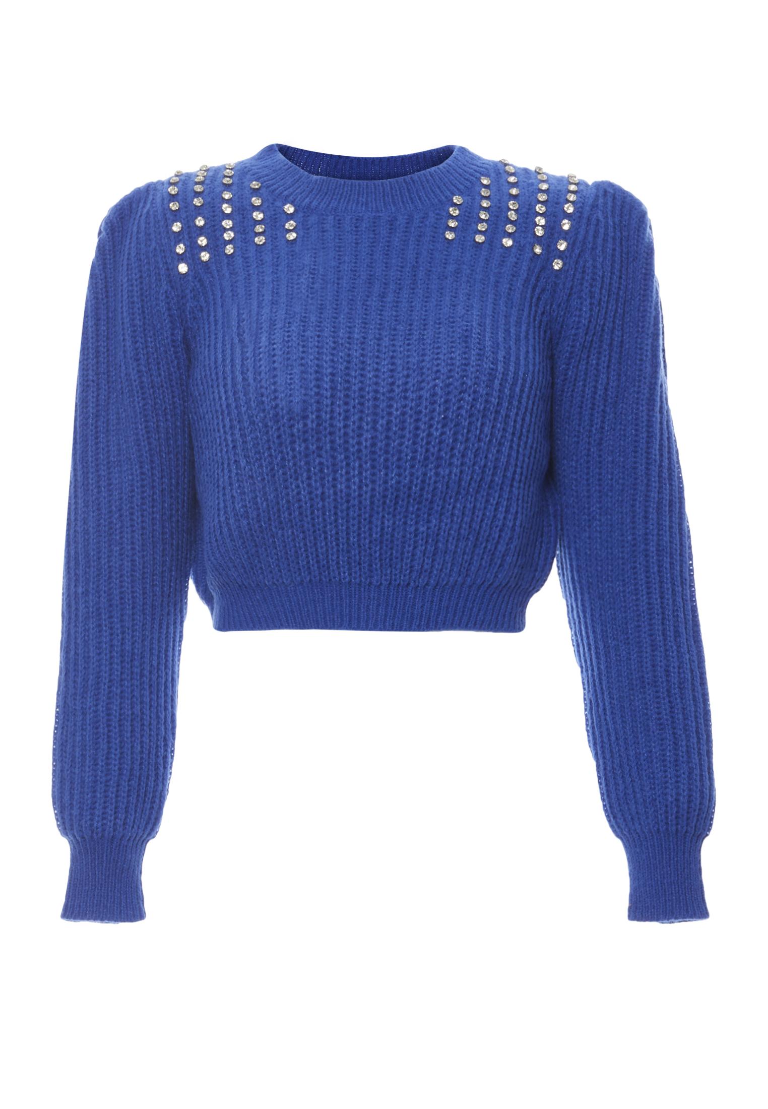 Faina Jumper Dames KONING BLAUW