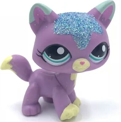 Inspire Daily Merch Rare Pet Toy Mini Stands Short Hair Kitten Collectible Bobblehead Figure Original LPS Inspired Toy For Cat Lovers e