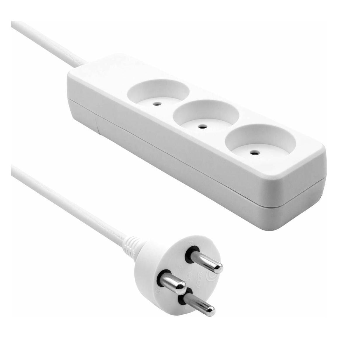 ProXtend Danish Power Strip 3-way 4M White (3x, Typ 13, 4 m) (K3-K04W)