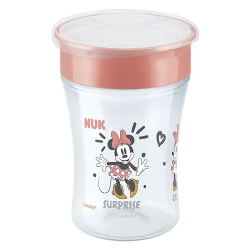 NUK Trinkbecher Magic Cup 230ml Disney Minnie Mouse m.Deckel