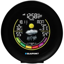 Blaupunkt WS35BK APP, Wetterstation, Schwarz