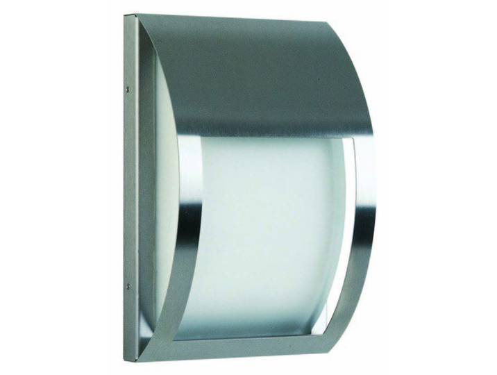 Gebr. Albert Wandleuchte LB25 Edelstahl opal E27