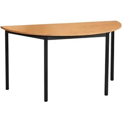 SODEMATUB Halbrundtisch »Universaltischprogramm« 140x70 cm braun, 140x74x70 cm