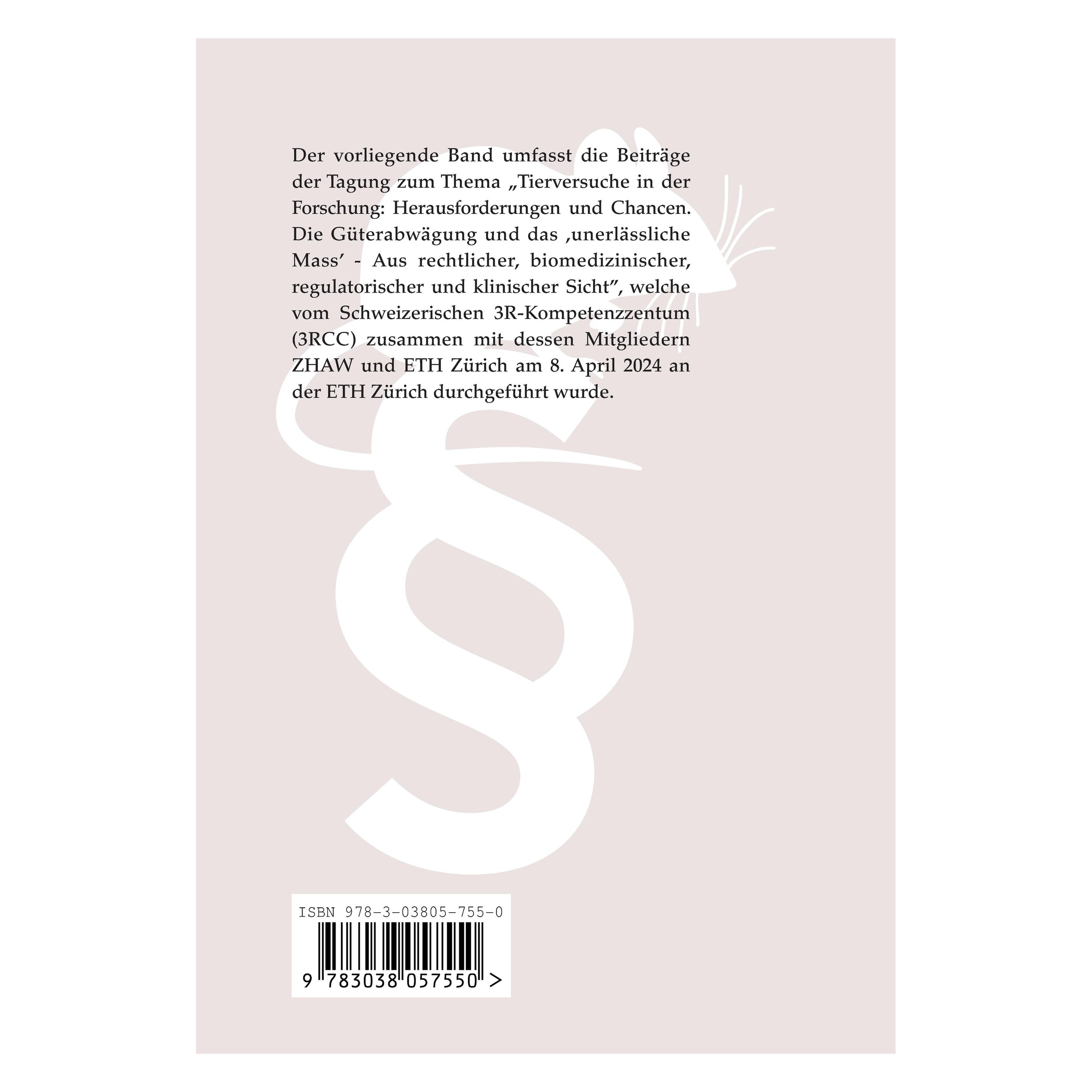 Buch & Netz Tierversuche in der Forschung: Herausforderungen und Chancen (Deutsch, Englisch, Softcover, Christian Baumann, Eva Rached, Goran Seferovic, Janos Vörös, Martin E. Schwab) (53636559)