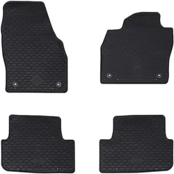 vidaXL, Autoteppich, Gummi Auto Matte