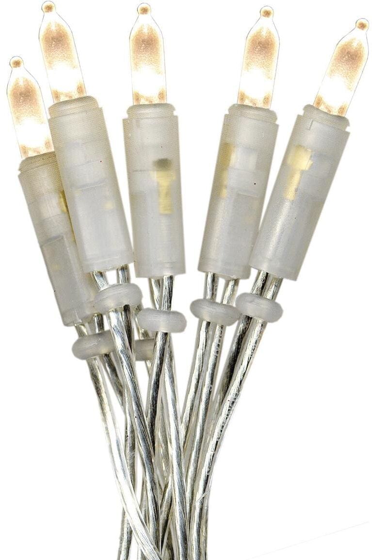 LED-Lichterkette "LED-Lichterkette 20 LED, 2.85 m, Transparent", transparent, Gesamtlänge 3,35m, Lichterketten, LED-Lichterkette transparent Gesamtlänge 3,35m