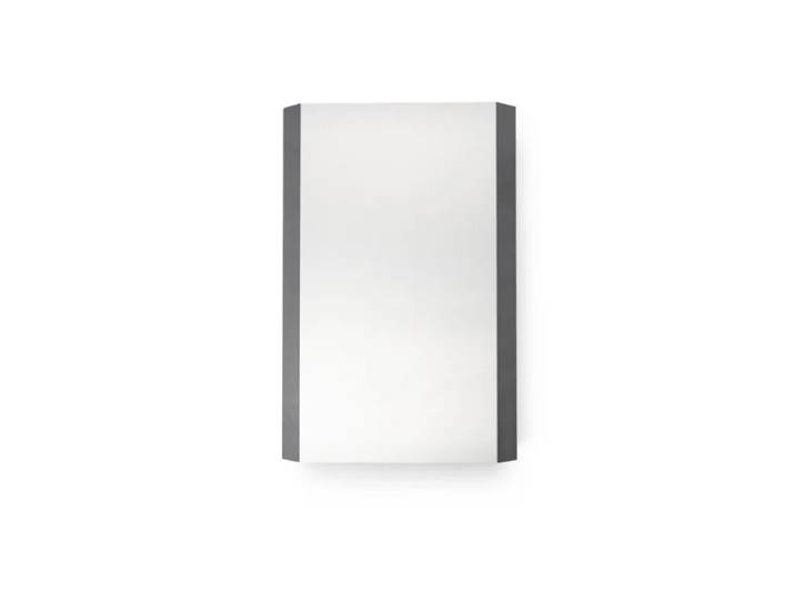 Nichba Nichba corbeille à papier Acier inoxydable brossé, 12 L