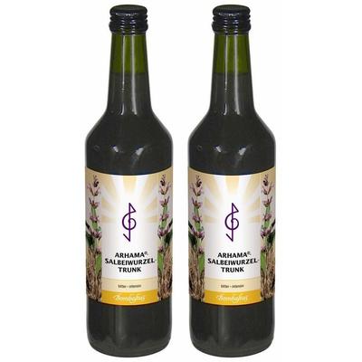 ARHAMA-Salbeiwurzel-Trunk 2x 2x500 ml Flüssigkeit