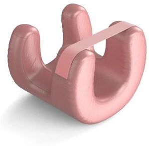 Uplifted Goods Memory Foam Anti Wrinkle Beauty Pillow pink