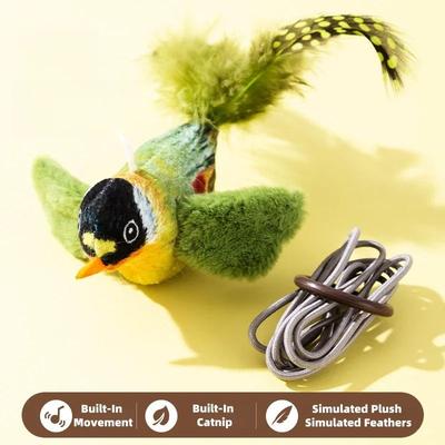 Uplifted Finds Interactive Chirping Bird Toy b