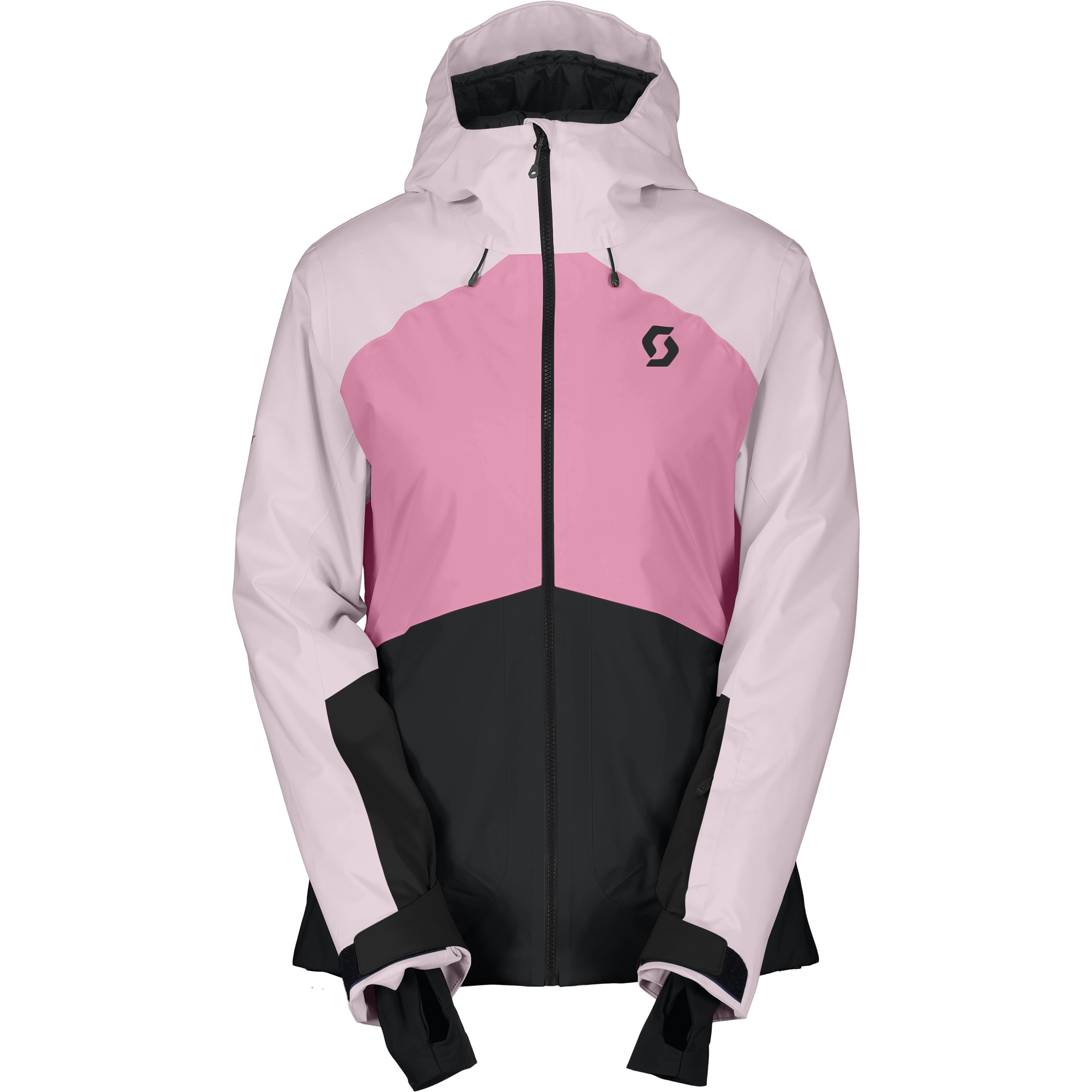 Scott Ultimate Dryo 10 Damen Isolationsjacke pink Größe L Skifahren Winddicht Wasserabweisend