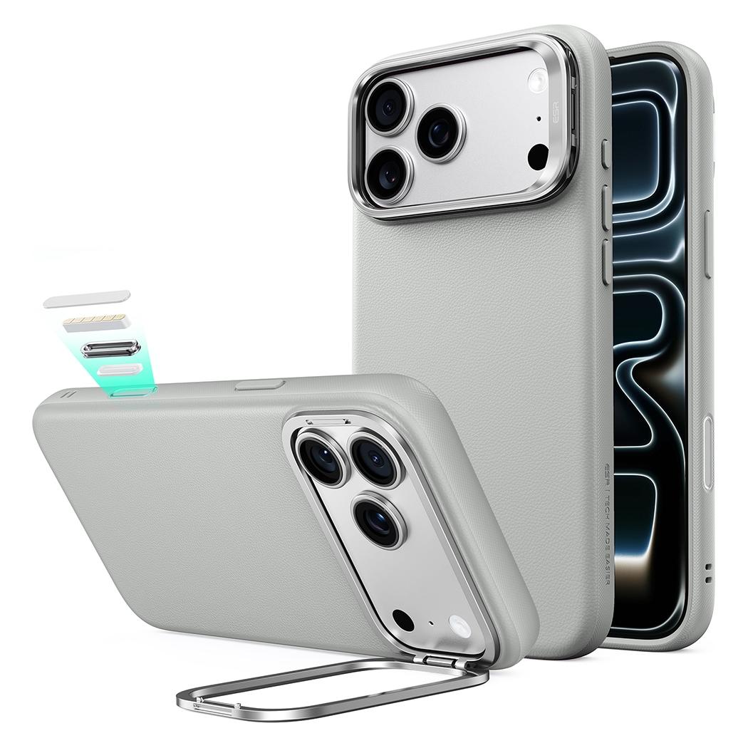 ESR - Atelier Magnetständer - iPhone 18 Pro Max / iPhone 17 Pro Max - Grau (Apple iPhone 17 Pro Max, Apple iPhone 18 Pro Max) (4894240304037)