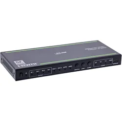 INLINE HDMI Switch, 4-fach, 48Gb/s, 8K@60Hz, mit Audio-Auskopplung