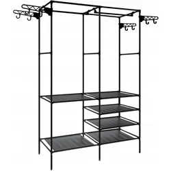 Ruhhy, Garderobe + Kleiderstange, Geräumiger Kleiderbügel