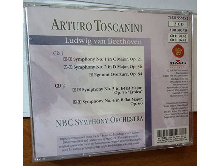 Symphonies Nos. 1, 2, 3 & 4