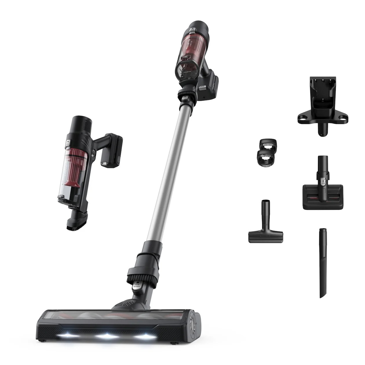 Rowenta X-Pert 7 60 RH6A71WO Animal Steelstofzuiger zonder zak Rood