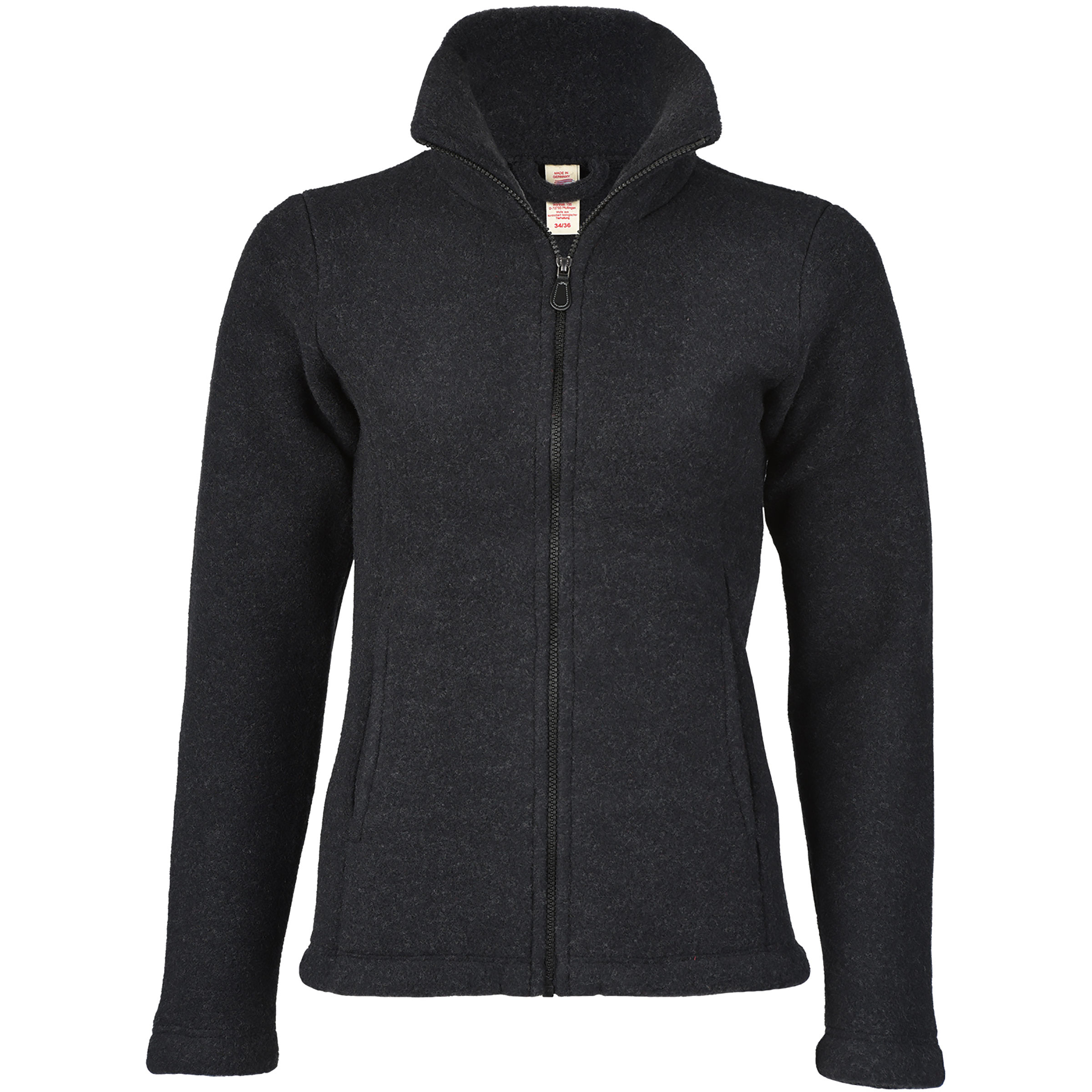 Engel Wolle Damen Freizeitjacke, Parkas schwarz Größe L Lifestyle Schnell trocknend Merinowolle