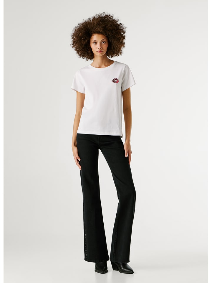 Pepe Jeans Shirt "Brule" in Weiß - M