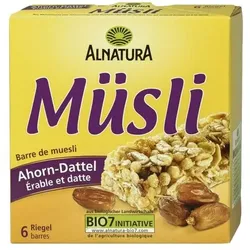 Alnatura 6er-Pack Bio Müsliriegel »Ahorn-Dattel«