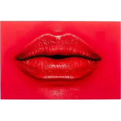 KARE DESIGN Wandbild 120 x 20 cm Red Lips 57015 Glas Rot