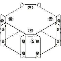 Legrand MGR32AGX Salamandre IP30 trunking 75x50mm crossover