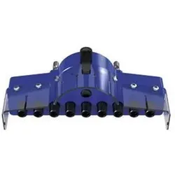 Lochreihenbohrung-Wechselbohrgetriebe, BlueMax Mini Modular 9131506, 9 Spindeln