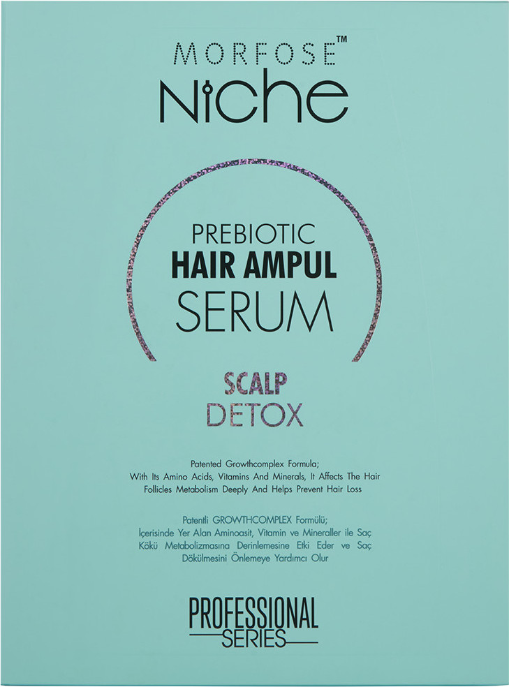 Morfose Niche Scalp Detox Prebiotic Hair Ampul Serum 12x4 ml MF-2220