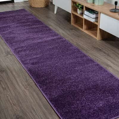 JONATHAN Y Tumbling Solid Low-Pile Area Rug
