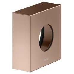 KEUCO IXMO Verlängerungs-Rosette für Thermostatarmatur Unterputz Rotgold gebürstet
